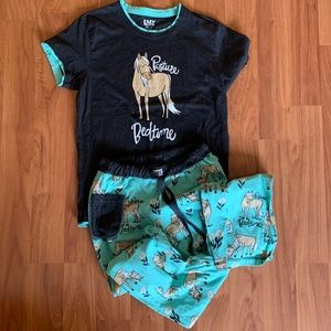 Lazy One Pajama Set- women’s size small